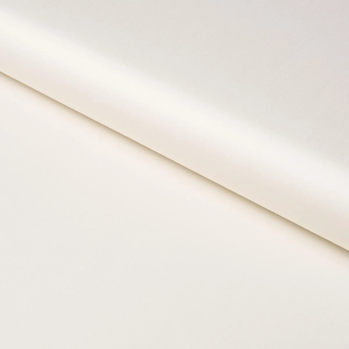 Schumacher 87320 Donovan Merino Wool Sateen Ivory fabric swatch