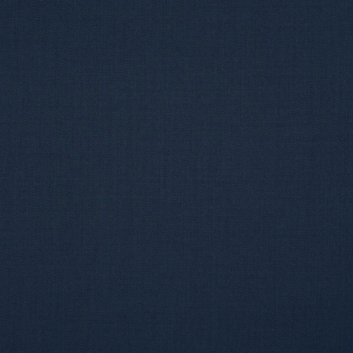 Schumacher 87325 Donovan Merino Wool Sateen Navy fabric swatch