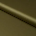Schumacher 87327 Donovan Merino Wool Sateen Olive fabric swatch