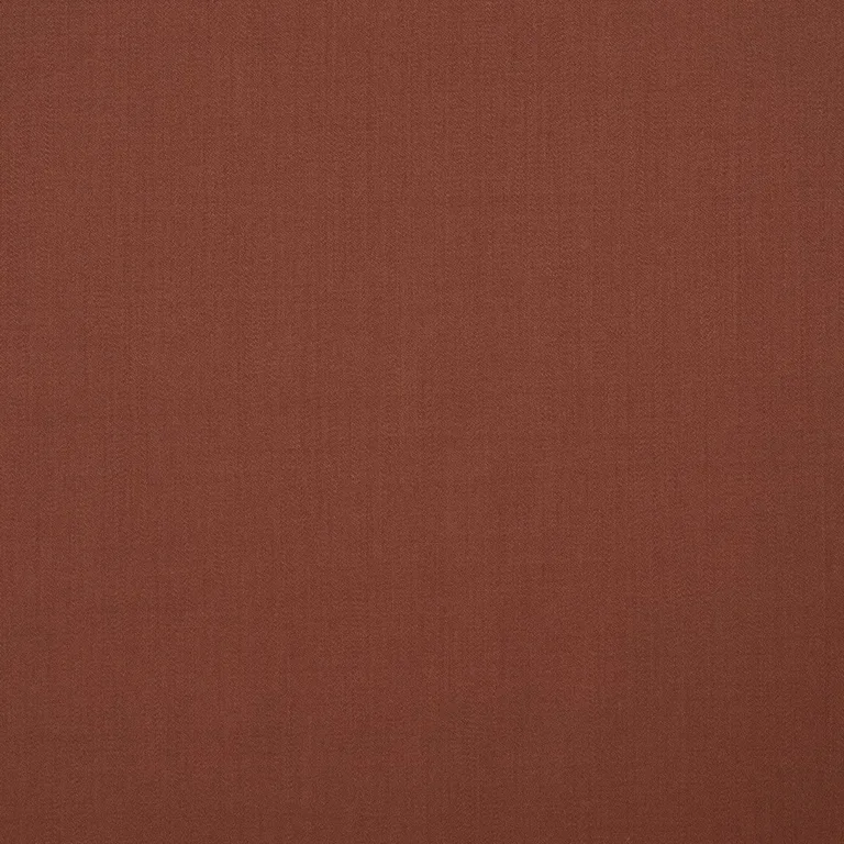Schumacher 87323 Donovan Merino Wool Sateen Rust fabric swatch