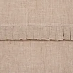 Schumacher 82650 Dorothy Pleated Linen Linen fabric swatch
