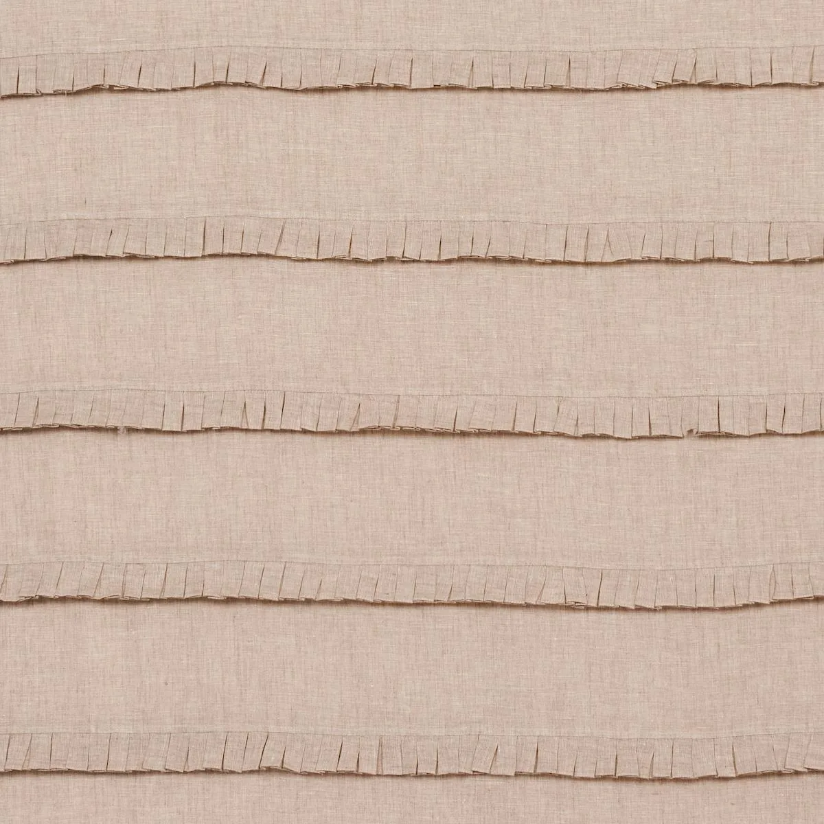 Schumacher 82650 Dorothy Pleated Linen Linen fabric swatch