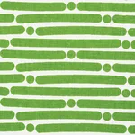 Schumacher 177102 Dot Dash Green fabric swatch