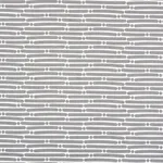 Schumacher 177104 Dot Dash Grey fabric swatch