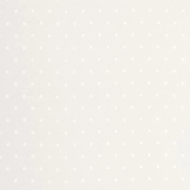 Schumacher 66280 Dotted Sheer Ivory fabric swatch
