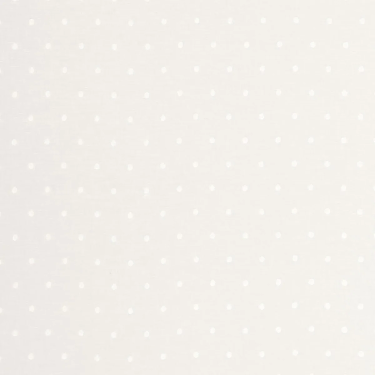 Schumacher 66280 Dotted Sheer Ivory fabric swatch