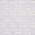 Schumacher 177712 Dotted Stripe Lilac fabric swatch