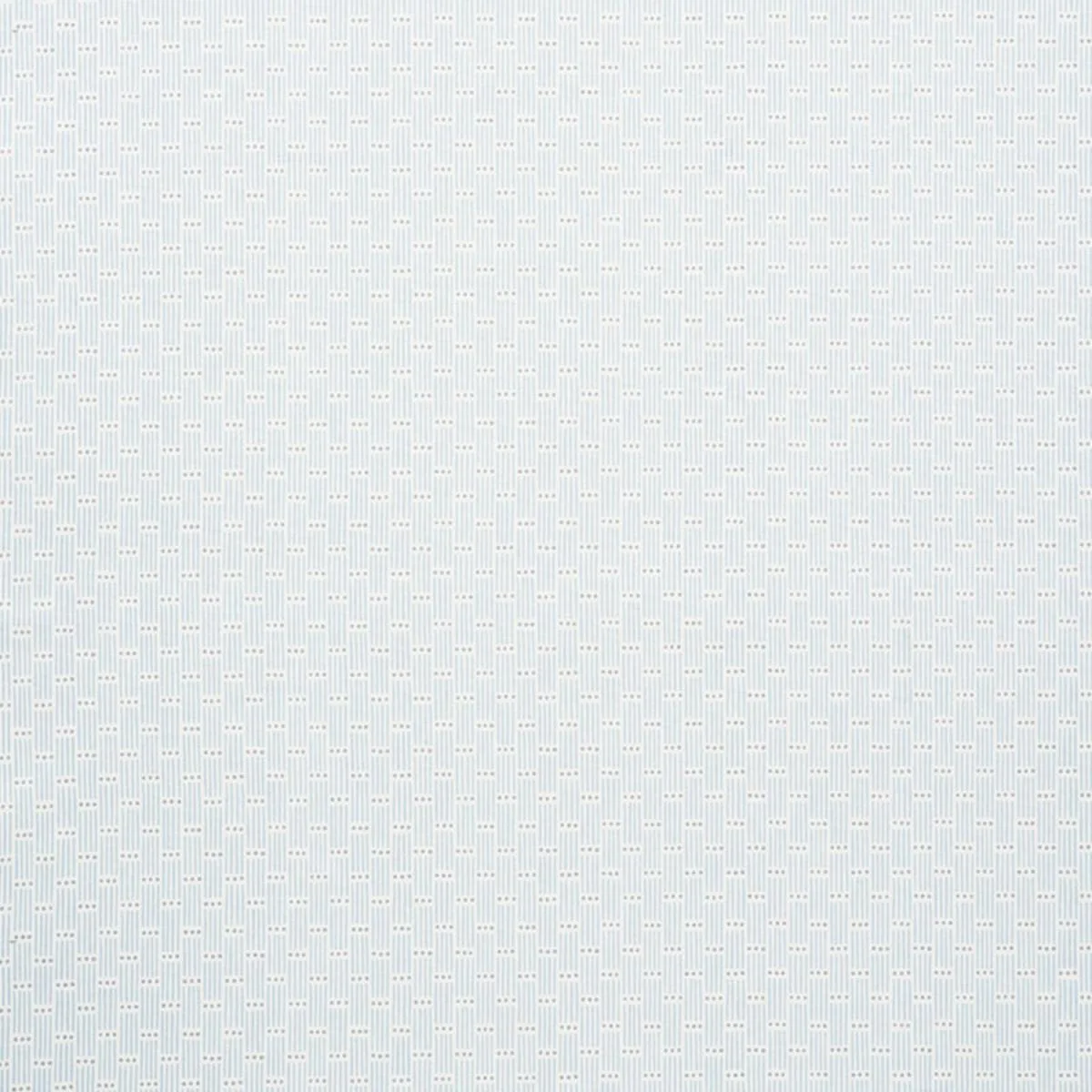 Schumacher 177711 Dotted Stripe Sky fabric swatch
