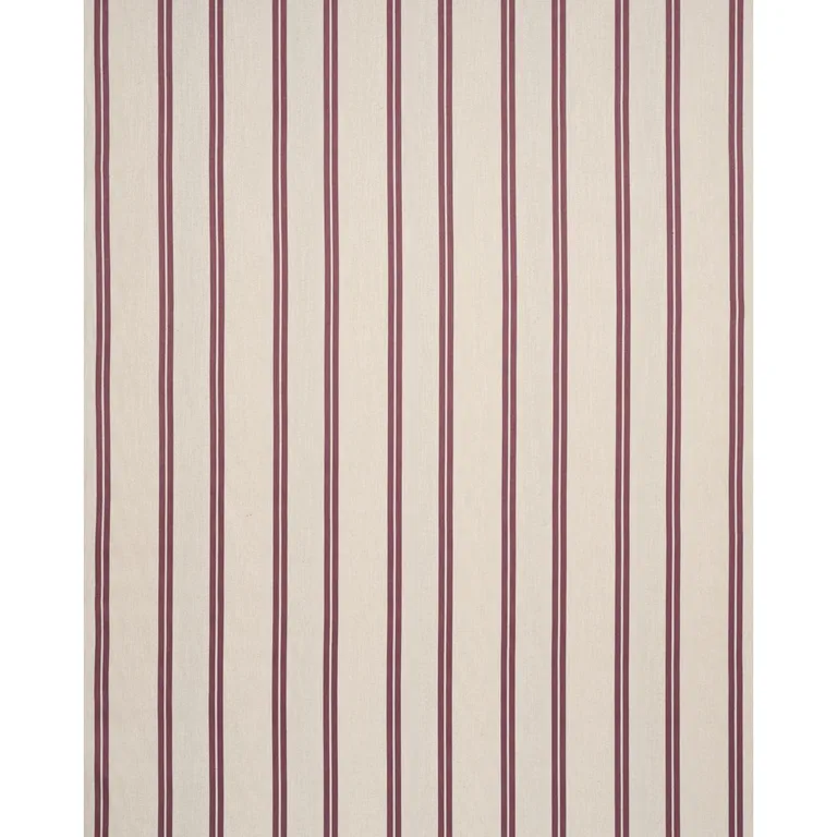 Schumacher 86882 Double Face Stripes Denim Rosé fabric swatch