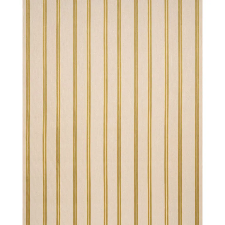 Schumacher 86880 Double Face Stripes Terracotta Lime fabric swatch