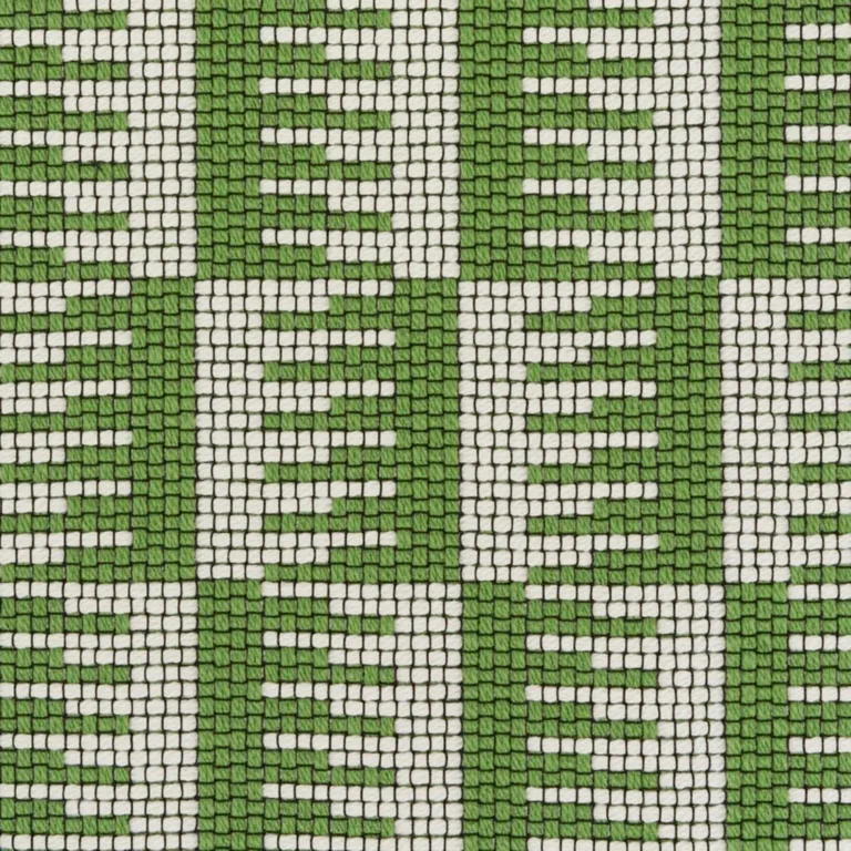 Schumacher 73321 Dovetail Indoor/Outdoor Green fabric swatch