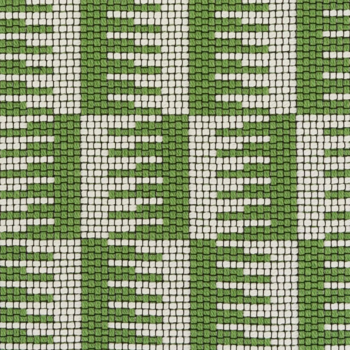 Schumacher 73321 Dovetail Indoor/Outdoor Green fabric swatch