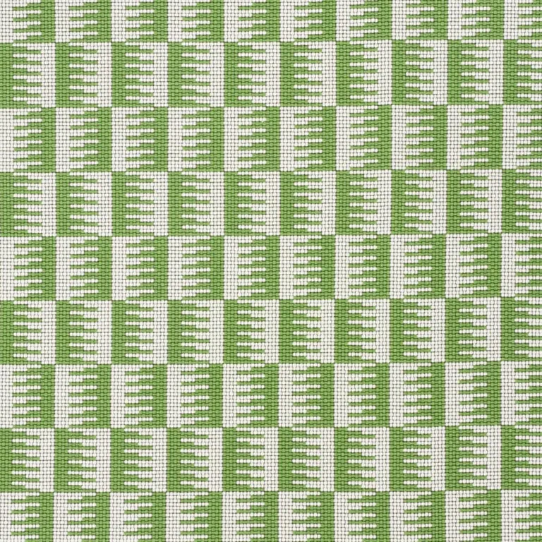 Schumacher 73321 Dovetail Indoor/Outdoor Green fabric swatch