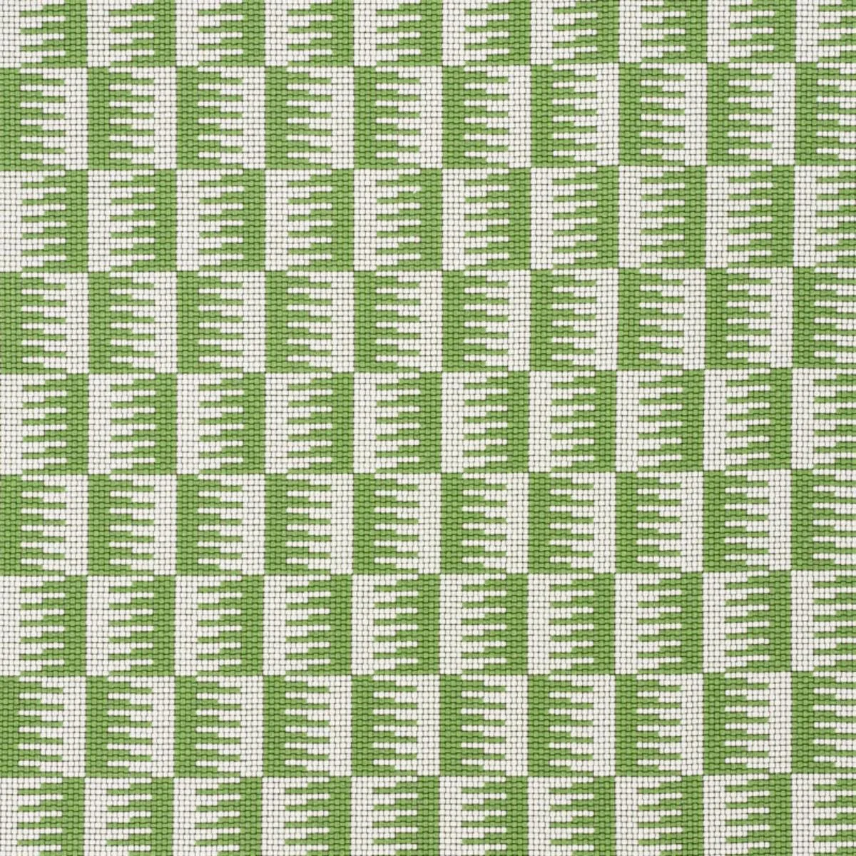 Schumacher 73321 Dovetail Indoor/Outdoor Green fabric swatch