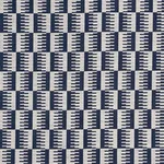 Schumacher 73320 Dovetail Indoor/Outdoor Navy fabric swatch
