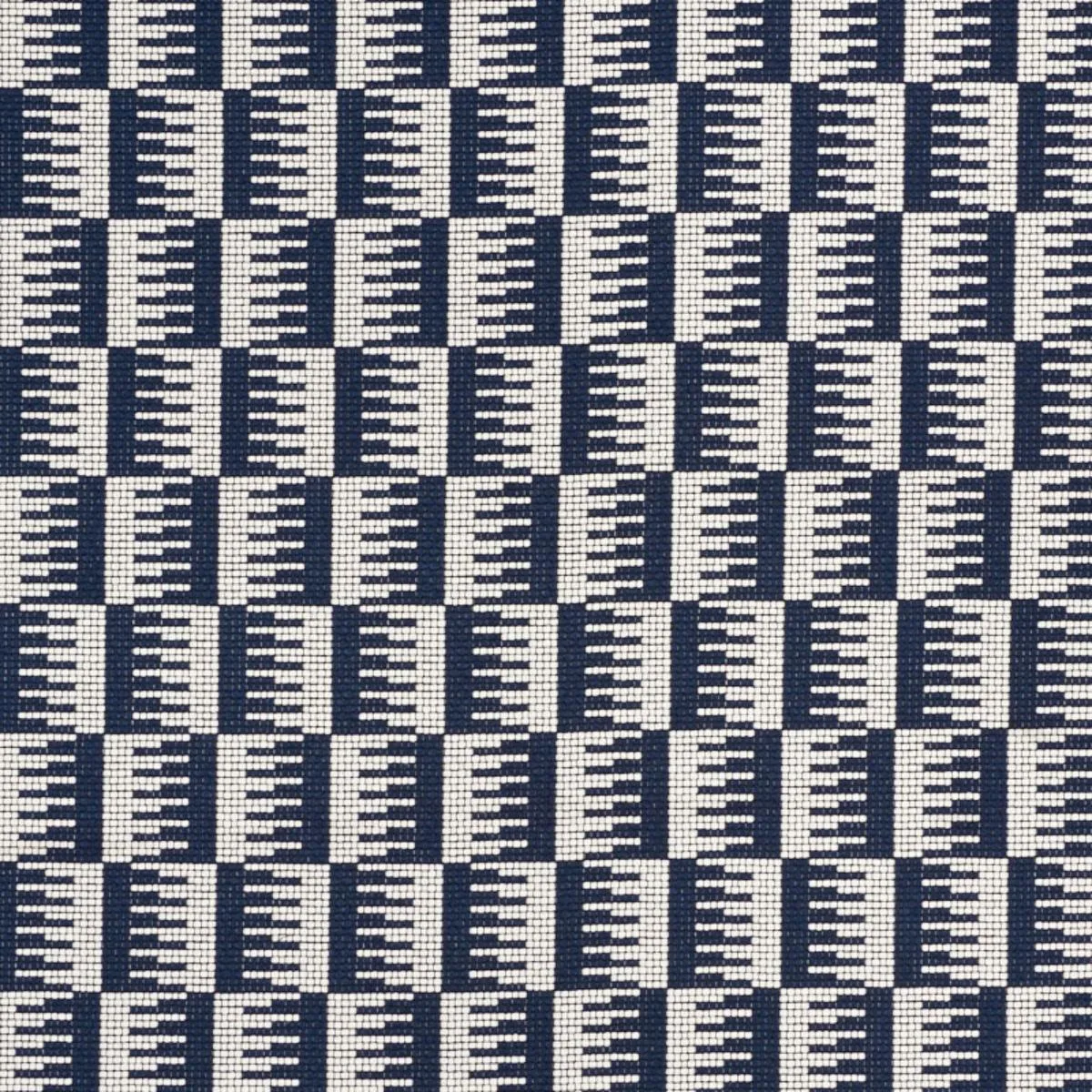 Schumacher 73320 Dovetail Indoor/Outdoor Navy fabric swatch