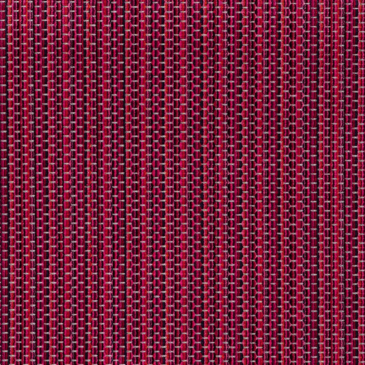 Schumacher 66914 Downtown Velvet Garnet fabric swatch