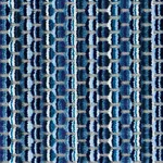 Schumacher 66913 Downtown Velvet Indigo fabric swatch