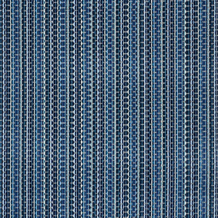 Schumacher 66913 Downtown Velvet Indigo fabric swatch