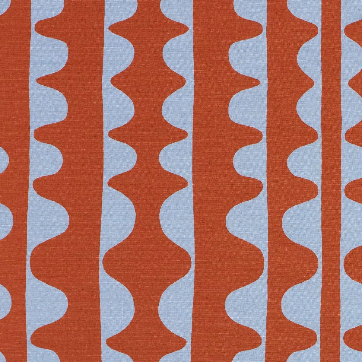 Schumacher 182462 Drift Currant fabric swatch