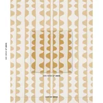 Schumacher 182460 Drift Ginger fabric swatch