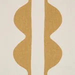 Schumacher 182460 Drift Ginger fabric swatch