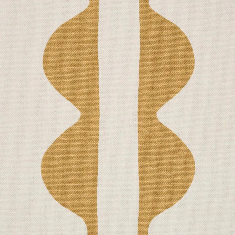 Schumacher 182460 Drift Ginger fabric swatch