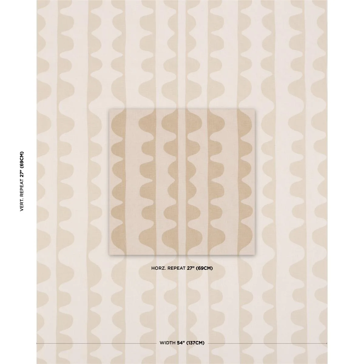 Schumacher 182461 Drift Wafer fabric swatch