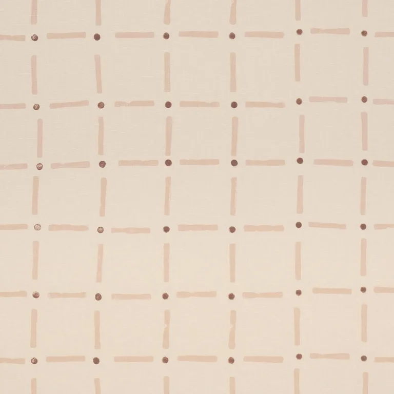 Schumacher 181850 Drifting Grid Petal fabric swatch