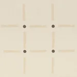 Schumacher 181851 Drifting Grid Sand fabric swatch
