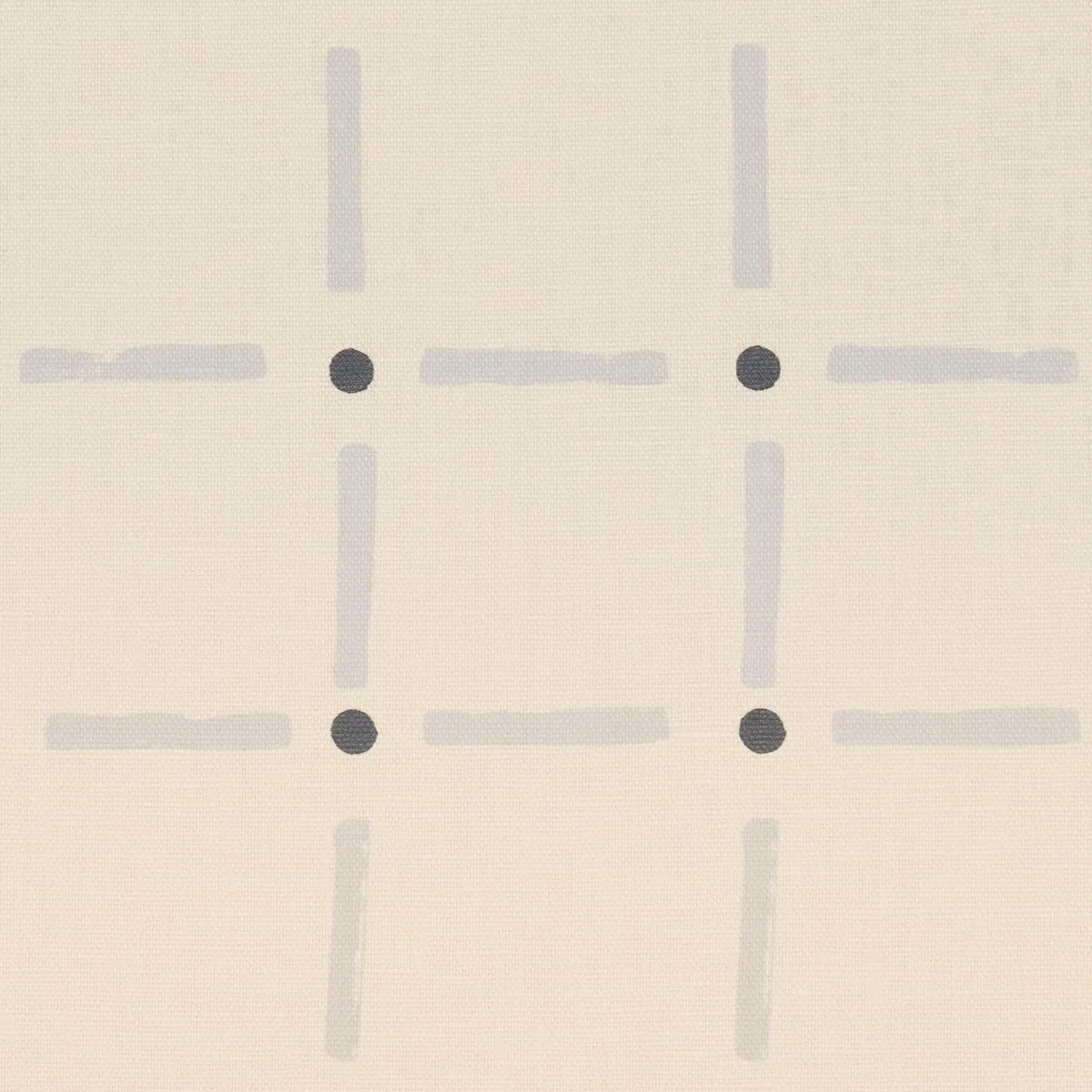 Schumacher 181852 Drifting Grid Sky fabric swatch