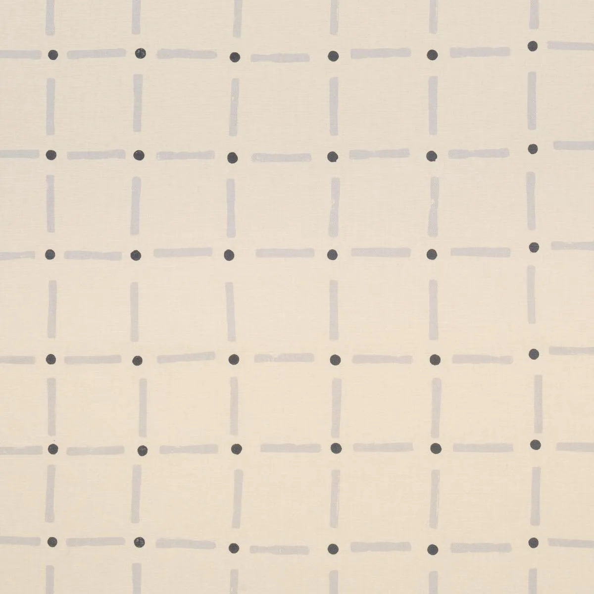 Schumacher 181852 Drifting Grid Sky fabric swatch