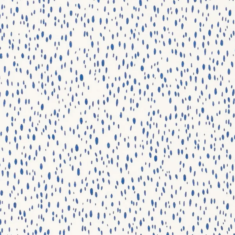 Schumacher 176461 Duma Blue fabric swatch