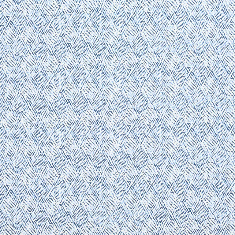 Schumacher 177763 Duma Diamond Blue fabric swatch