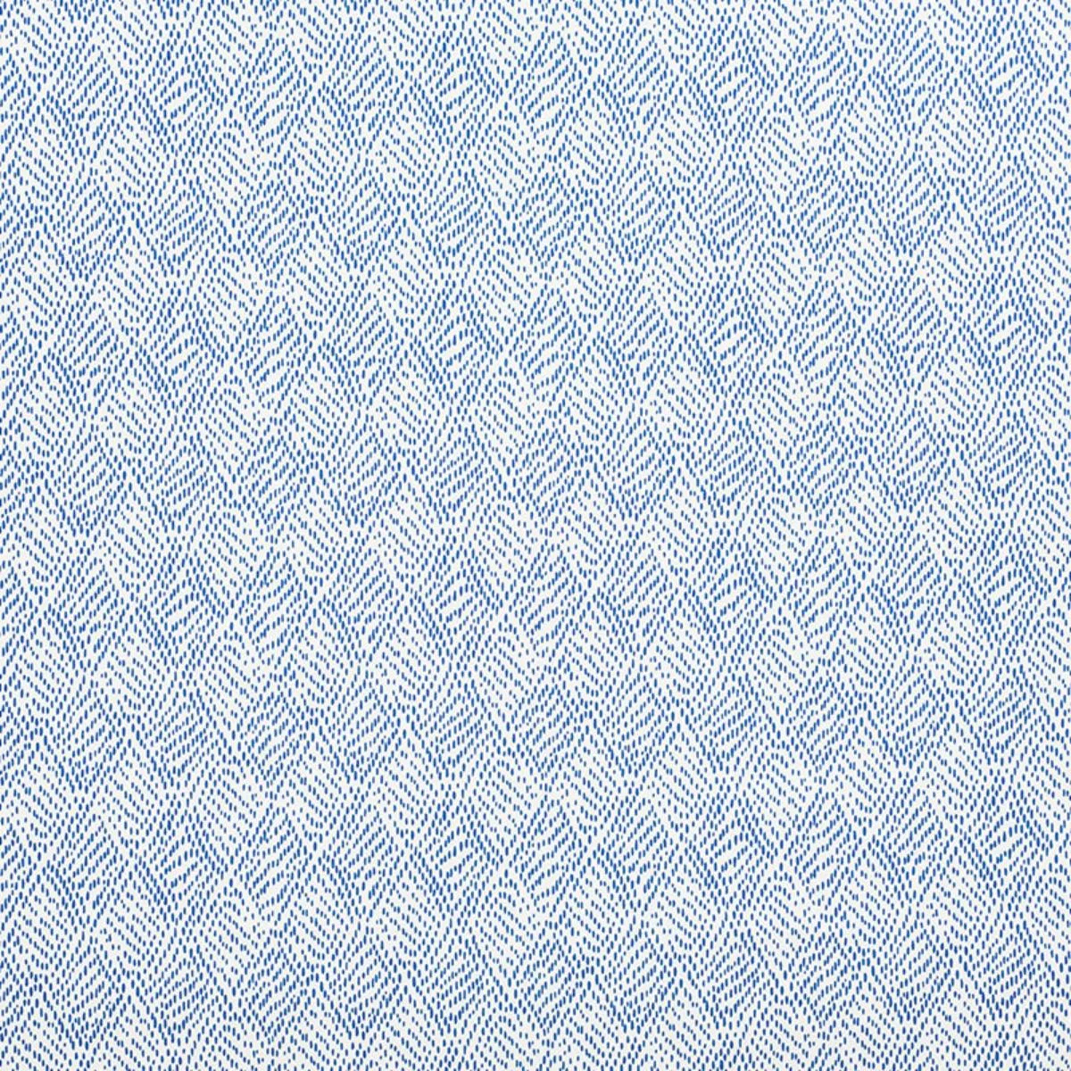 Schumacher 177763 Duma Diamond Blue fabric swatch