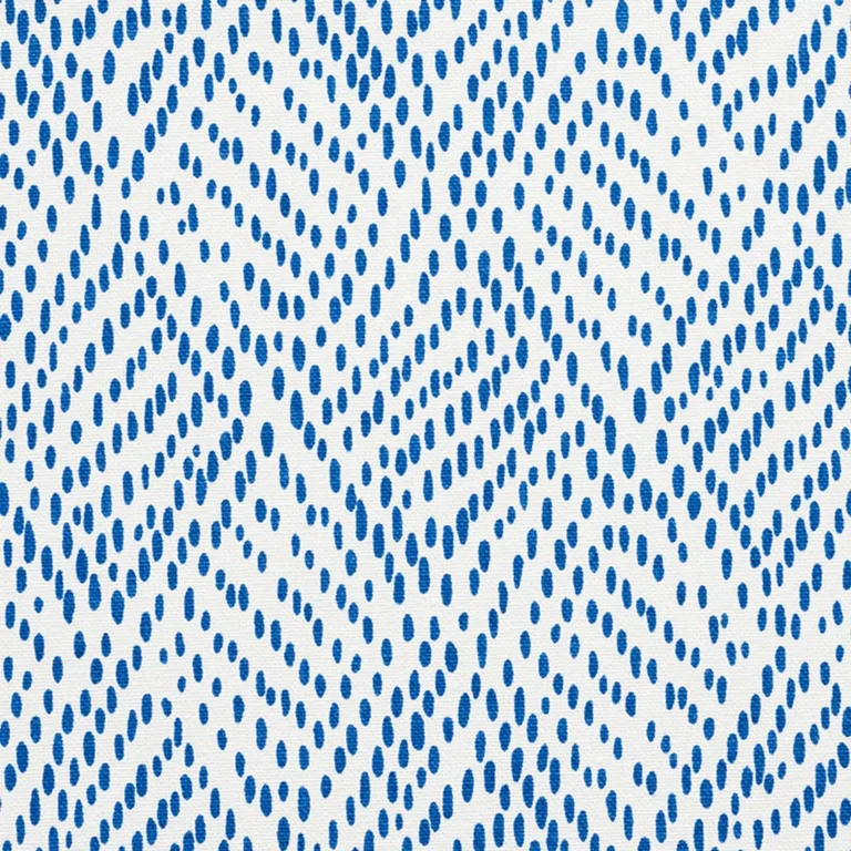 Schumacher 177763 Duma Diamond Blue fabric swatch