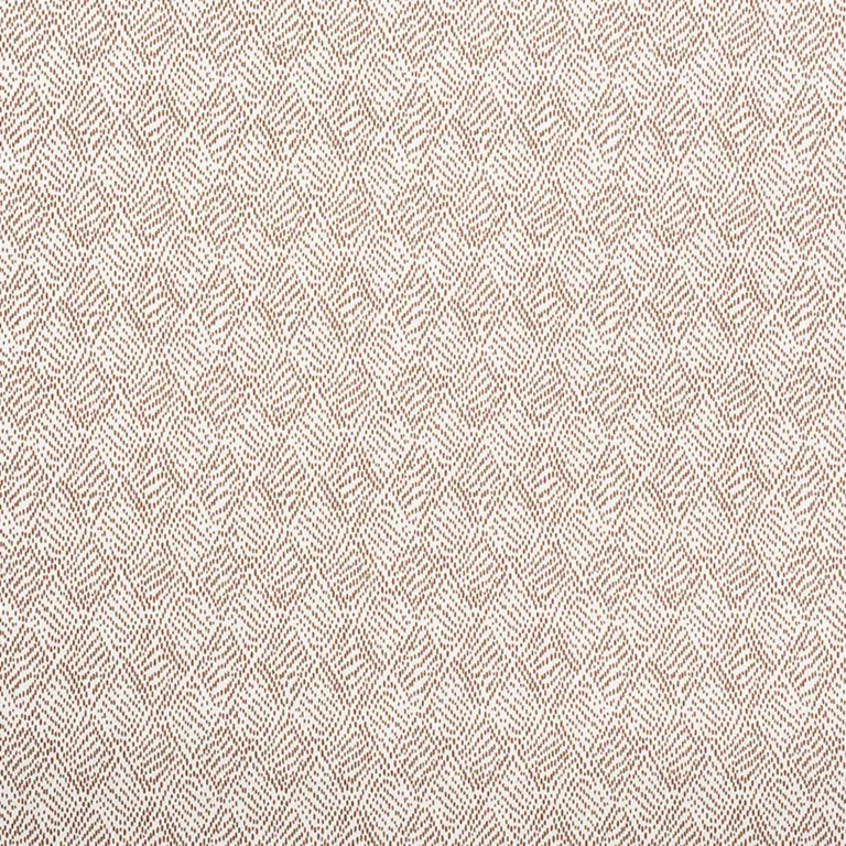Schumacher 177761 Duma Diamond Brown fabric swatch