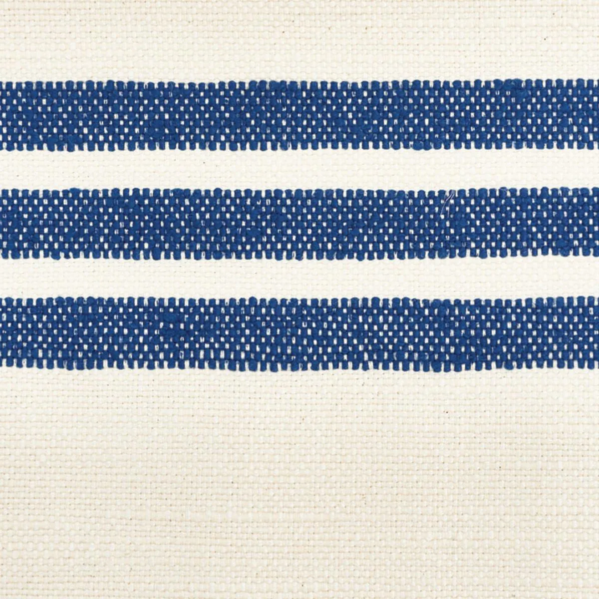 Schumacher 73291 Dune Stripe Blue fabric swatch