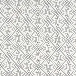 Schumacher 55695 Durance Embroidery Black & White fabric swatch