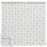 Schumacher 55695 Durance Embroidery Black & White fabric swatch