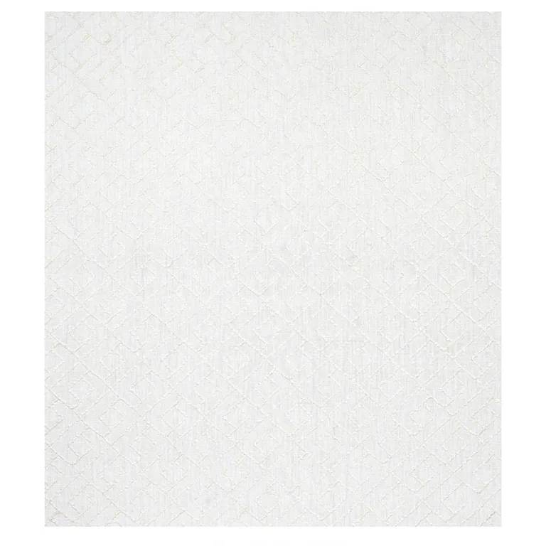 Schumacher 80131 Durant Embroidery Ivory fabric swatch
