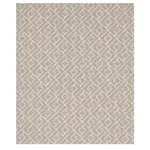 Schumacher 80130 Durant Embroidery Natural fabric swatch