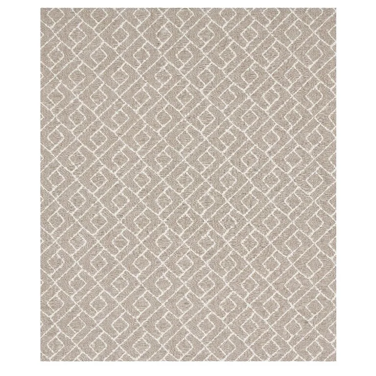 Schumacher 80130 Durant Embroidery Natural fabric swatch
