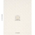 Schumacher 80132 Durant Embroidery Ochre fabric swatch