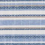 Schumacher 81051 Dylan Indoor/Outdoor Blue fabric swatch