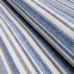 Schumacher 81051 Dylan Indoor/Outdoor Blue fabric swatch