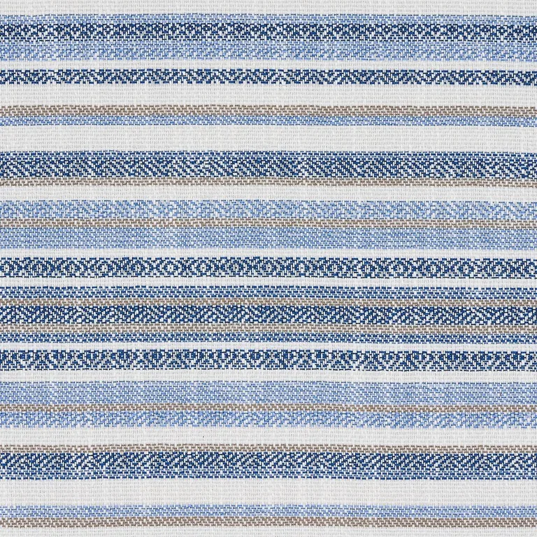 Schumacher 81051 Dylan Indoor/Outdoor Blue fabric swatch