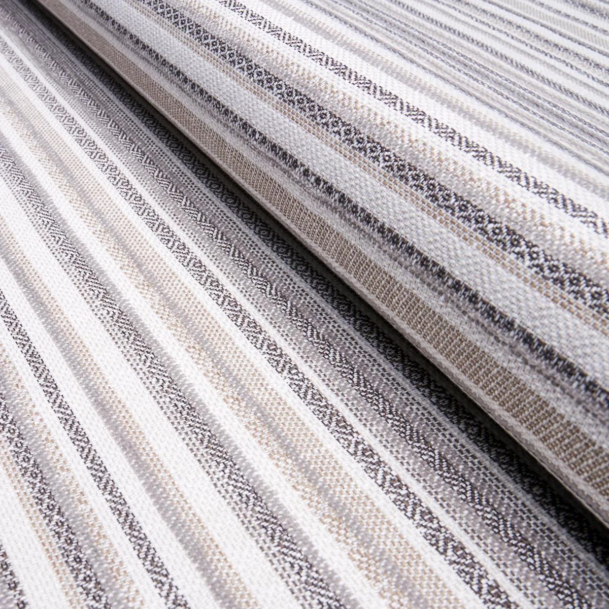 Schumacher 81052 Dylan Indoor/Outdoor Gray fabric swatch