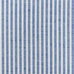 Schumacher 73153 Easton Stripe Indoor/Outdoor Navy fabric swatch
