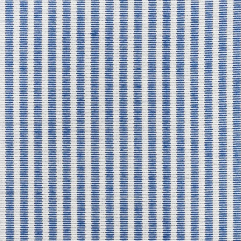 Schumacher 73153 Easton Stripe Indoor/Outdoor Navy fabric swatch